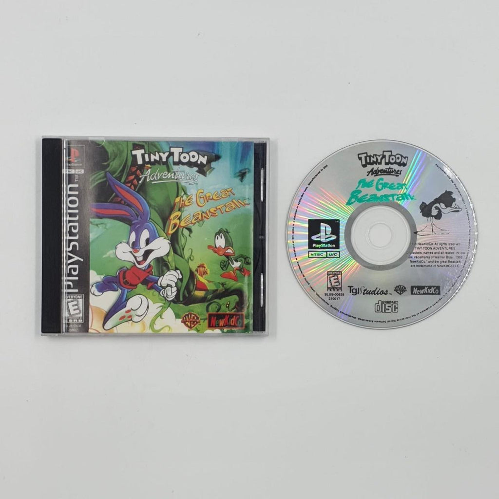 Tiny Toon Adventures Beanstalk PS1 Game NTSC U/C