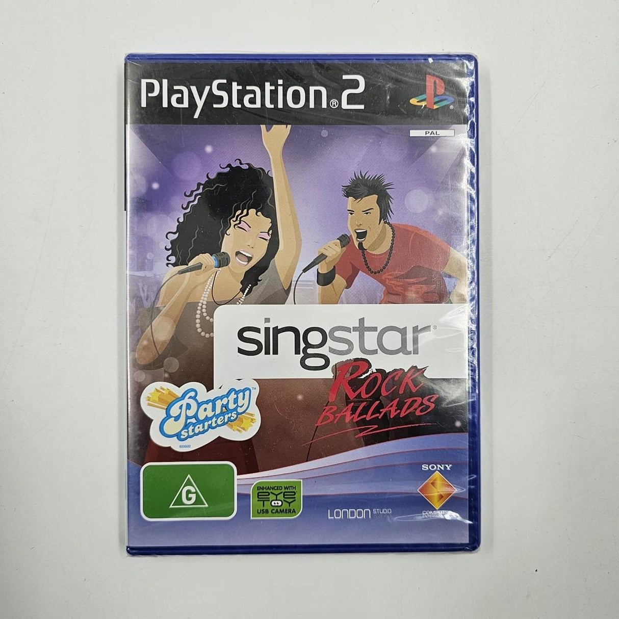 Singstar Rock Ballads PS2 Playstation 2 Game Brand New SEALED PAL 16JE4 - Trippy Trades 