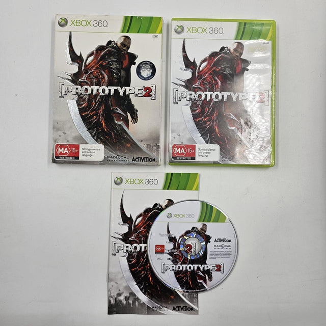 Prototype 2 Xbox 360 Game + Manual PAL 16JE4 - Trippy Trades 