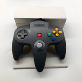 Nintendo 64 N64 Black Controller Boxed PAL 9JE4 - Trippy Trades 