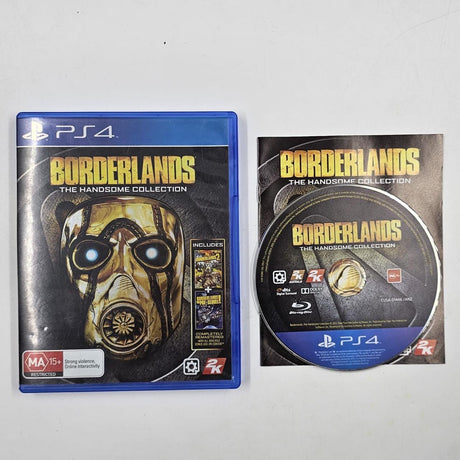 Borderlands The Handsome Collection PS4 Playstation 4 Game + Manual 16JE4 - Trippy Trades 