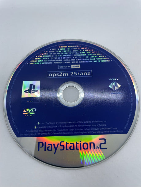 PS2 Playstation 2 Magazine OPS2M 25 Game PAL