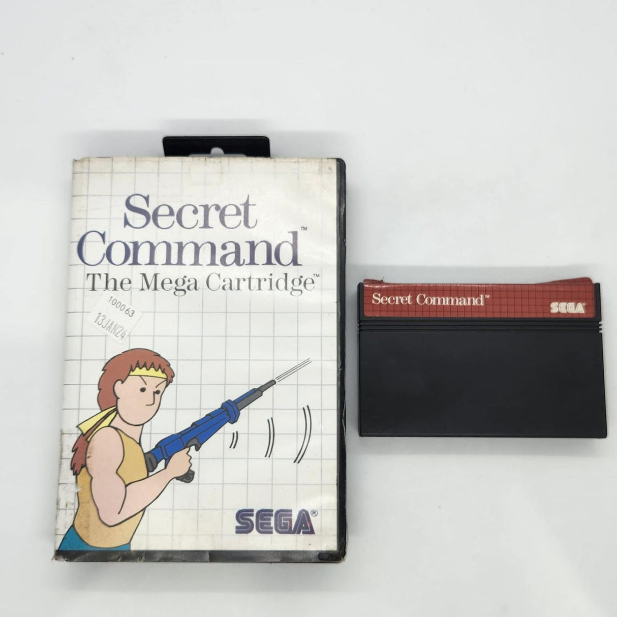 Secret Command Sega Master System Game PAL