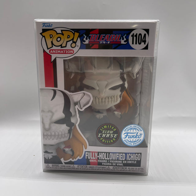 Fully-Hollowfied Ichigo Bleach Limited Glow Chase Edition #1104 Funko Pop Vinyl Figure - Trippy Trades 