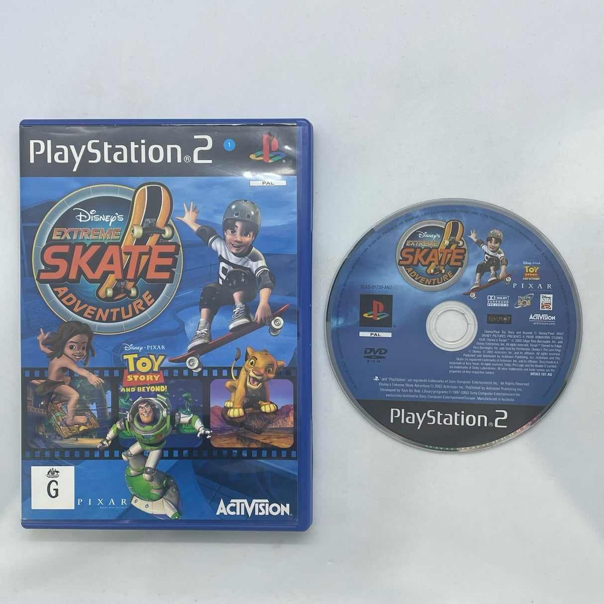 Disney's Extreme Skate Adventure PS2 Playstation 2 Game PAL