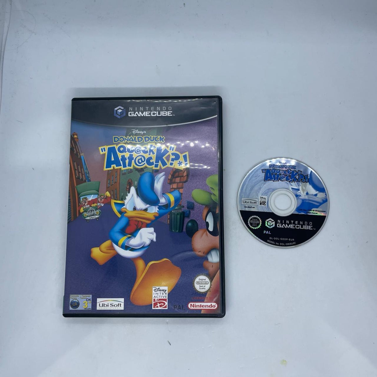 Disney's Donald Duck Quack Attack Nintendo Gamecube Game PAL