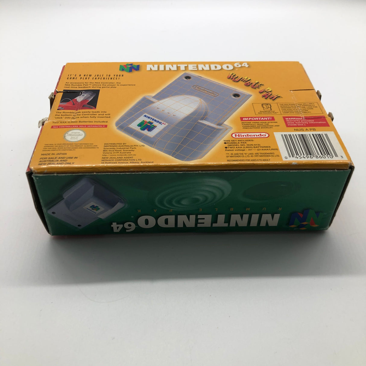 Rumble Pak Nintendo 64 N64 l Boxed Complete PAL 9JE4 - Trippy Trades 