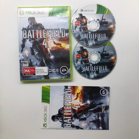 Battlefield 4 Xbox 360 Game + Manual PAL 28A4 - Trippy Trades 