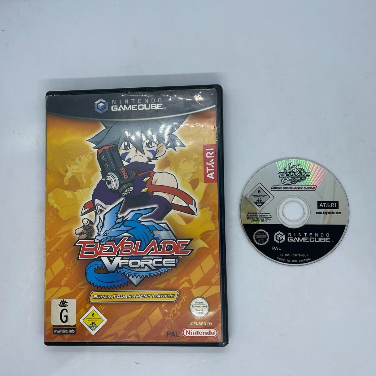 Beyblade VForce Nintendo Gamecube Game PAL