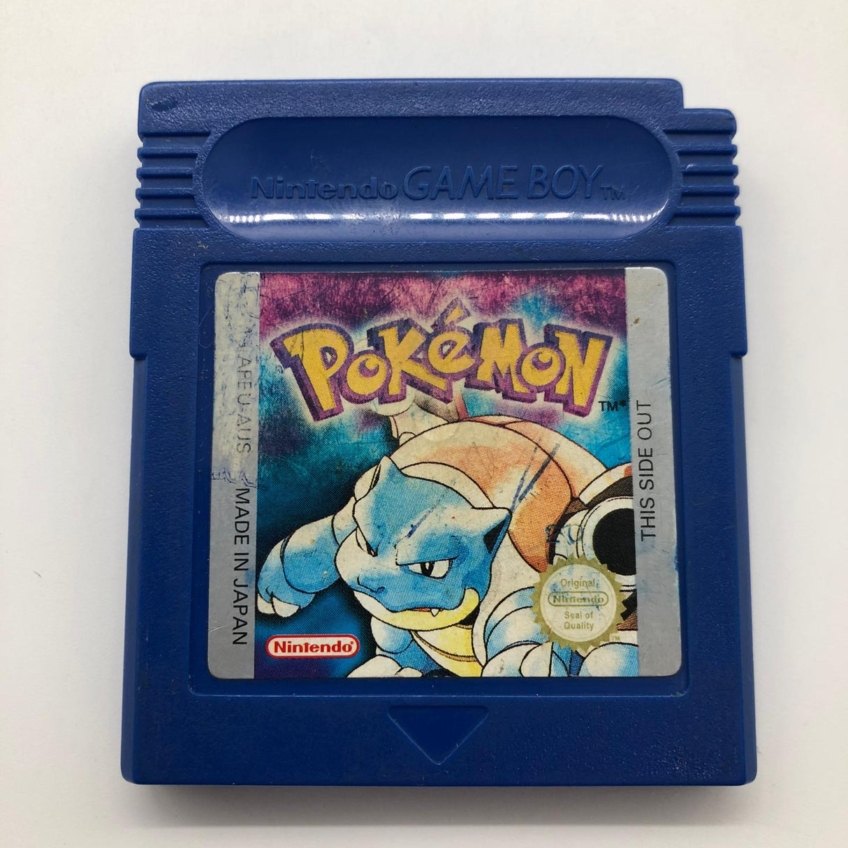 Pokémon Blue Nintendo Gameboy Original Game Cartridge New Save Battery