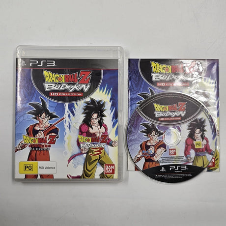 Dragon Ball Z Budokai HD Collection PS3 Playstation 3 Game + Manual PAL 16JE4 - Trippy Trades 