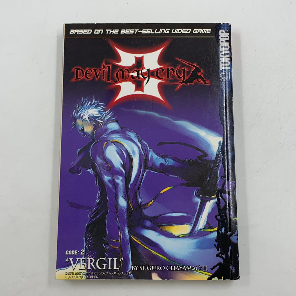 Devil May Cry 3 Manga Book Vol. Code 2 Vergil