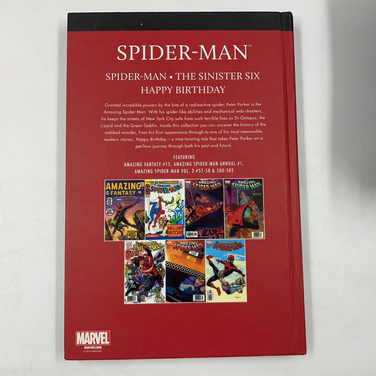 Marvel's Mightiest Heroes Spider Man Graphic Novel Hardcover Comic Book