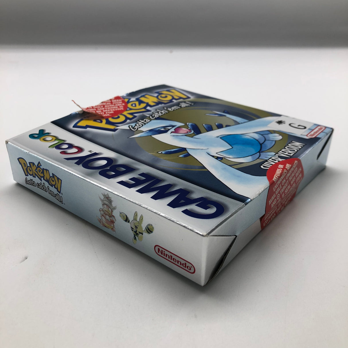 Pokemon Silver Version Nintendo Gameboy Color / Colour Game Boxed Complete 25AU4