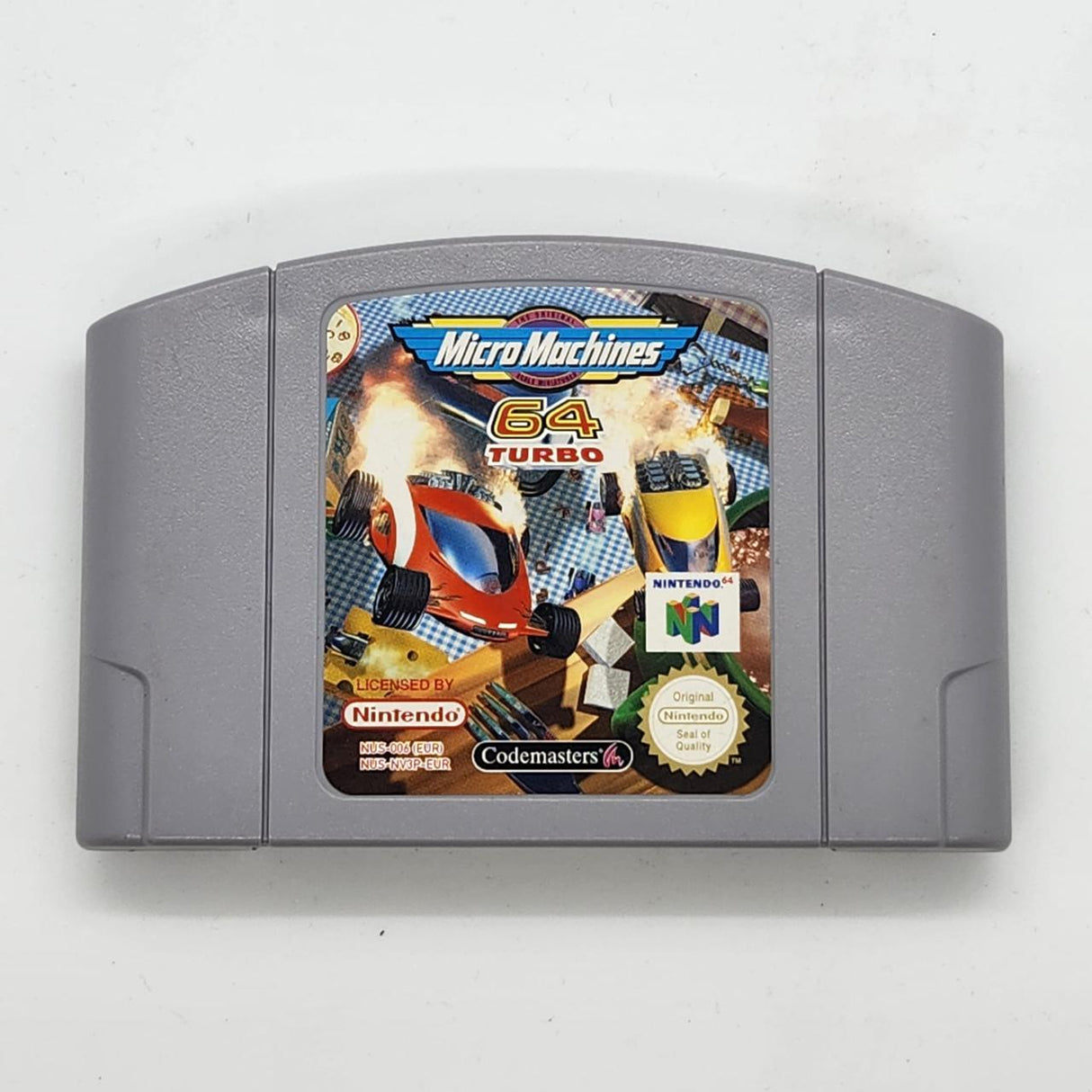 Micro Machines 64 Turbo Nintendo 64 N64 Game Cartridge PAL