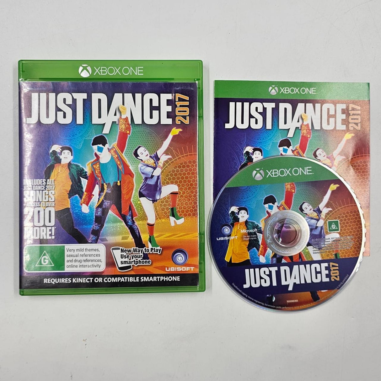 Just Dance 2017 Xbox One Game + Manual PAL 9JE4 - Trippy Trades 