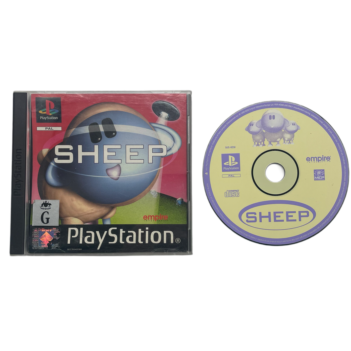 Sheep PlayStation 1 PS1 Game PAL