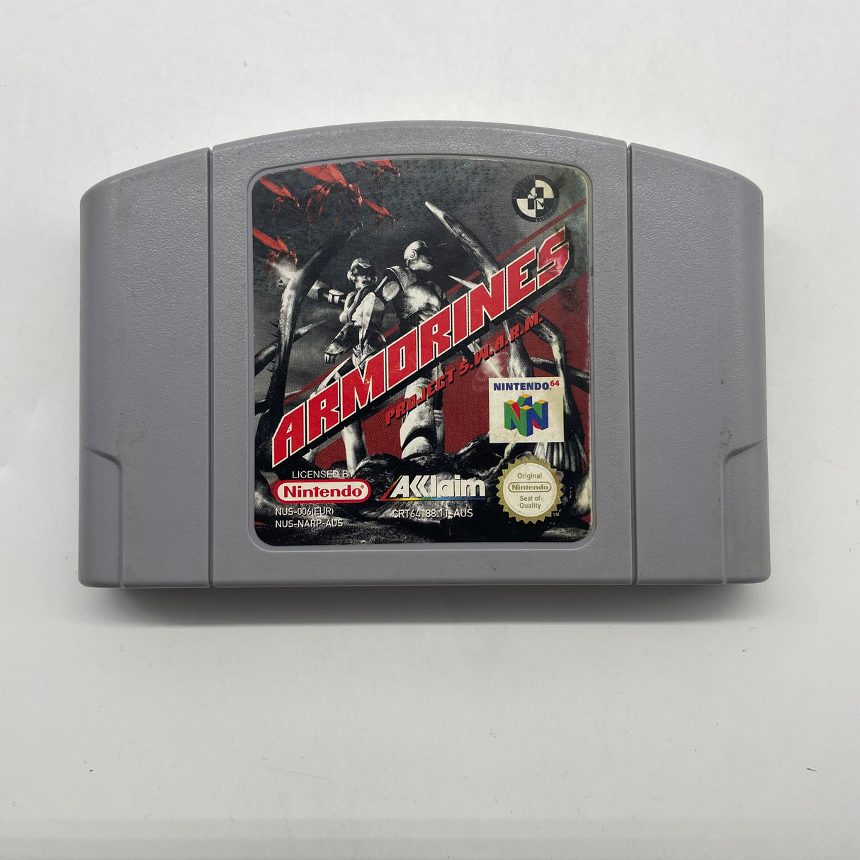 Armorines Project S.W.A.R.M N64 Nintendo 64 Game Cartridge Only