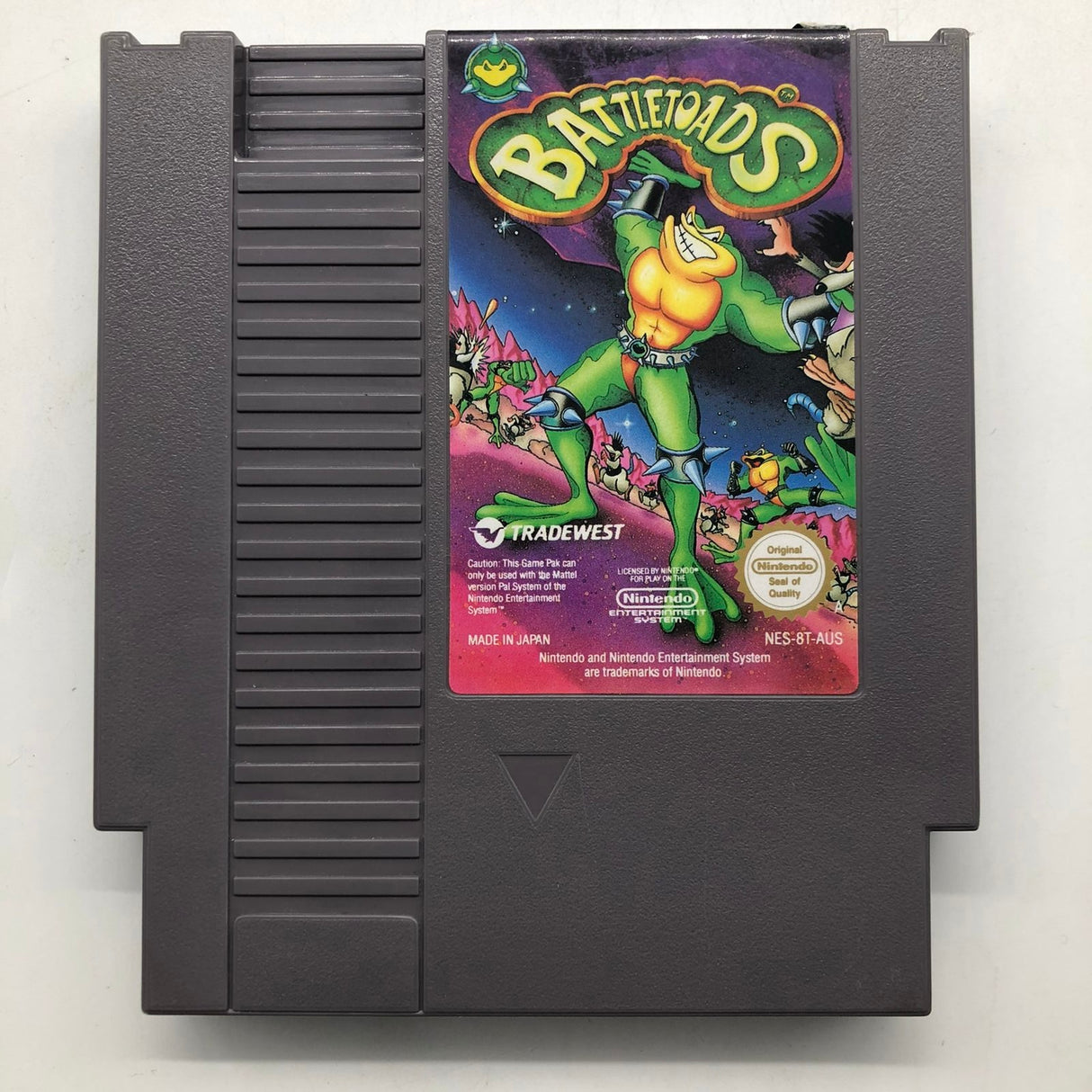 Battletoads Nintendo Entertainment System NES Game PAL