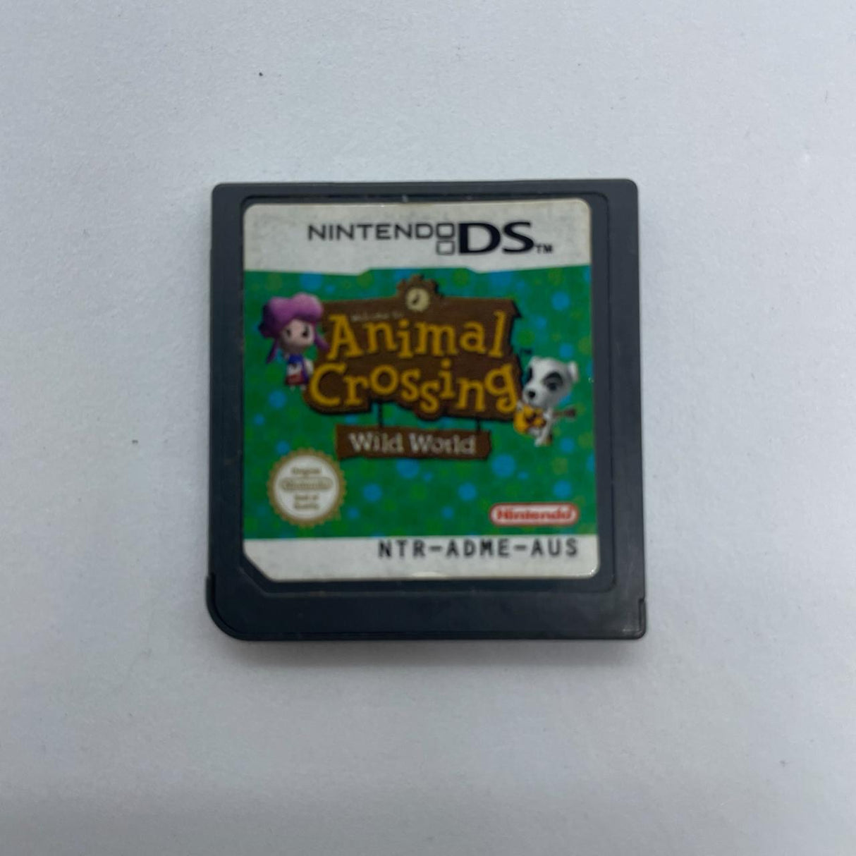 Animal Crossing Wild World Nintendo DS Game Cartridge