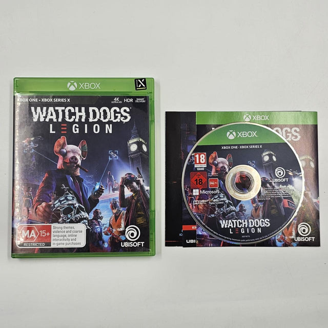 Watch Dogs Legion Xbox One X Xbox Series Game + Manual PAL 16JE4 - Trippy Trades 