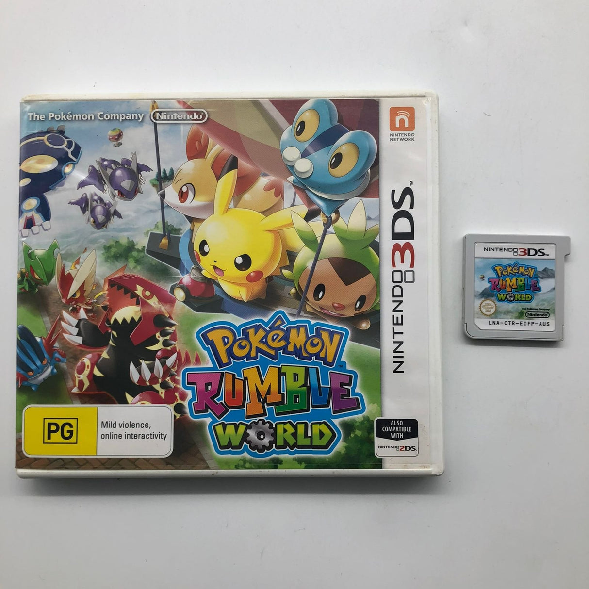 Pokemon Rumble World Nintendo 3DS Game PAL