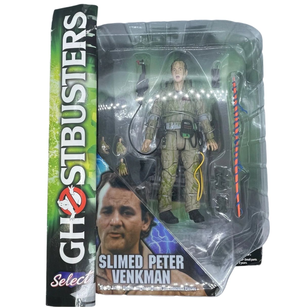 Ghostbusters Slimed Peter Venkman Diamond Select Action Figure