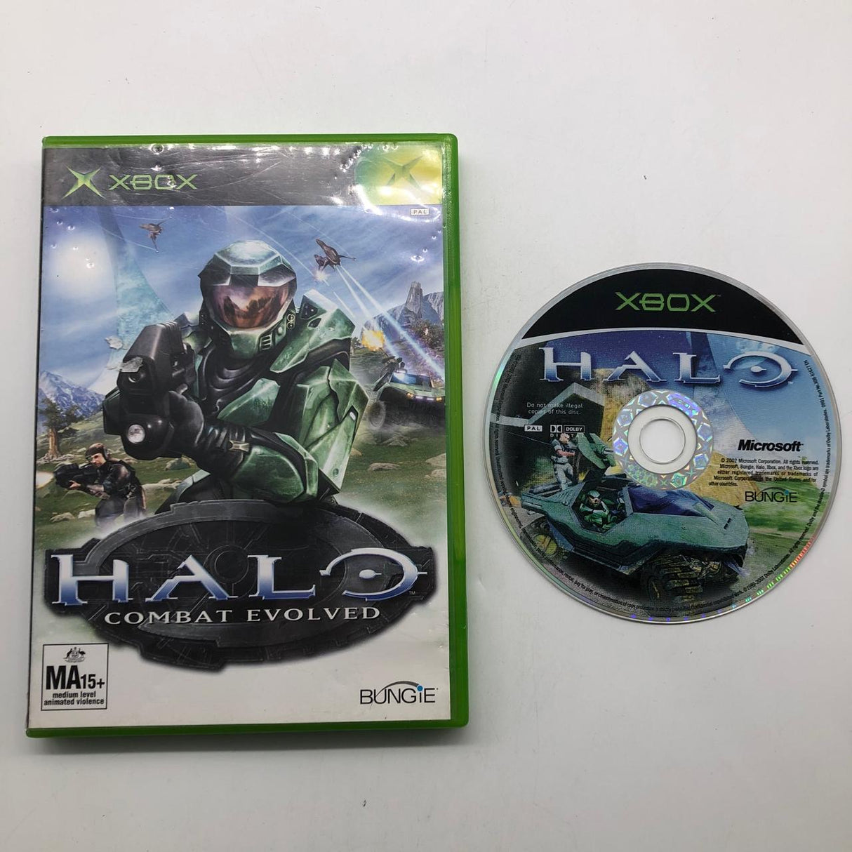 Halo Combat Evolved Xbox Original Game PAL 25AU4