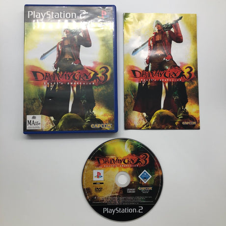 Devil May Cry 3 PS2 Playstation 2 Game + Manual PAL 28A4 - Trippy Trades 