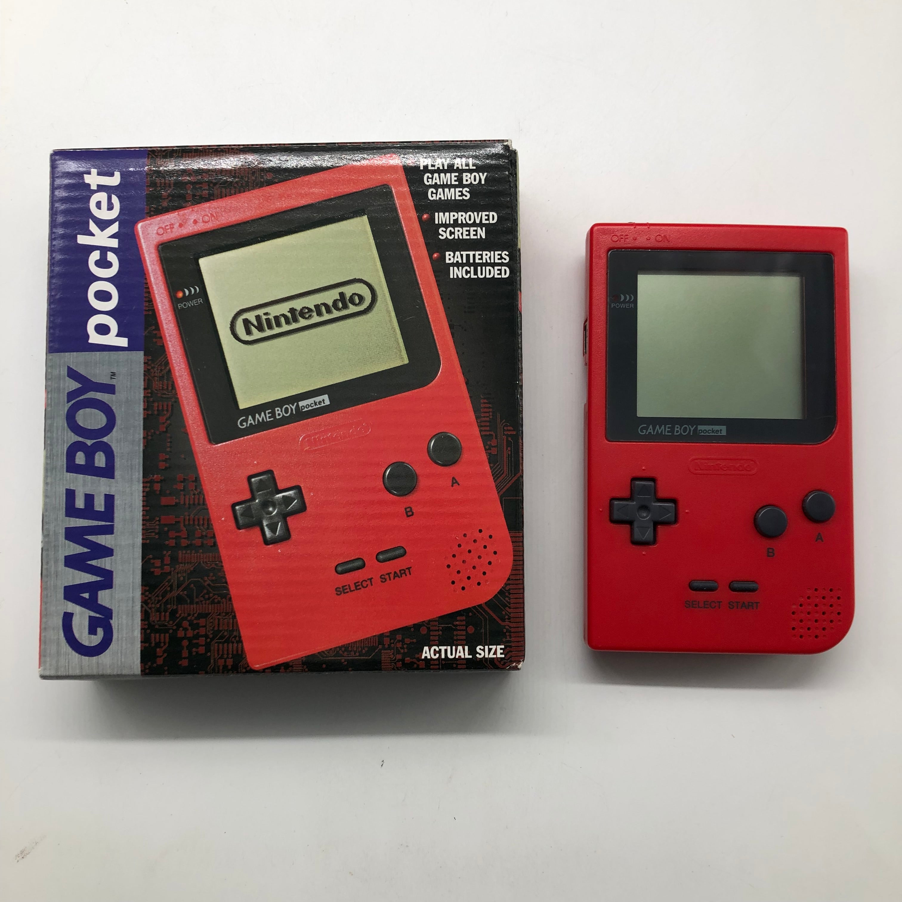 Nintendo Game Boy good Pocket in Red