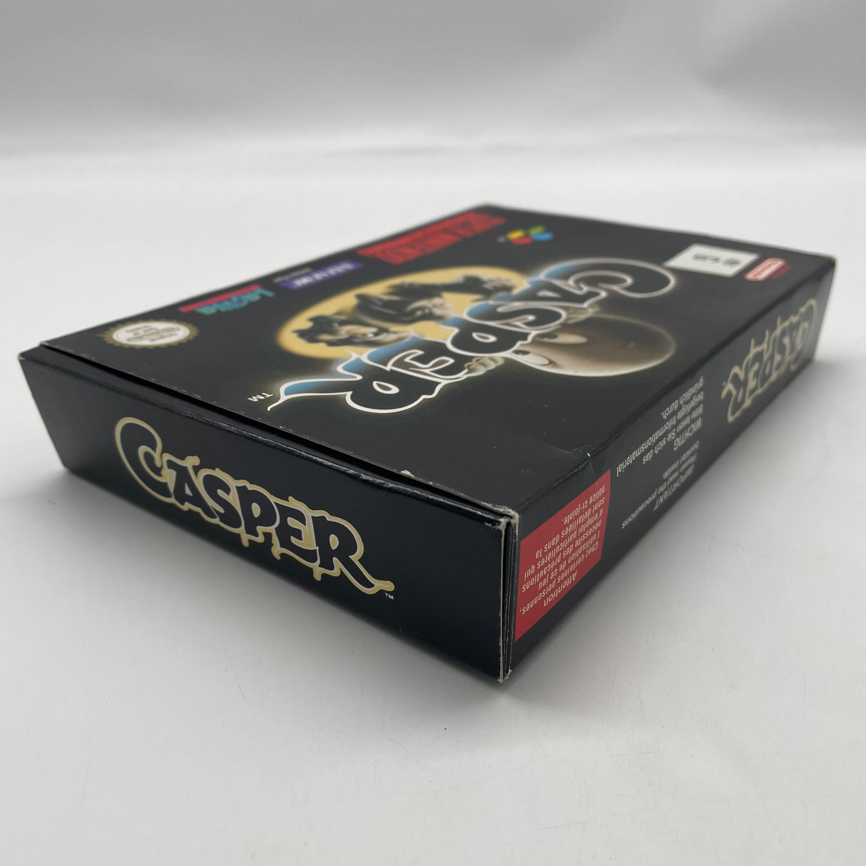 Casper Super Nintendo Entertainment System SNES Game + Manual Complete Boxed