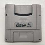 Super Game Boy SNES Accessory Boxed Complete with Manuals Super Nintendo Entertainment System Box