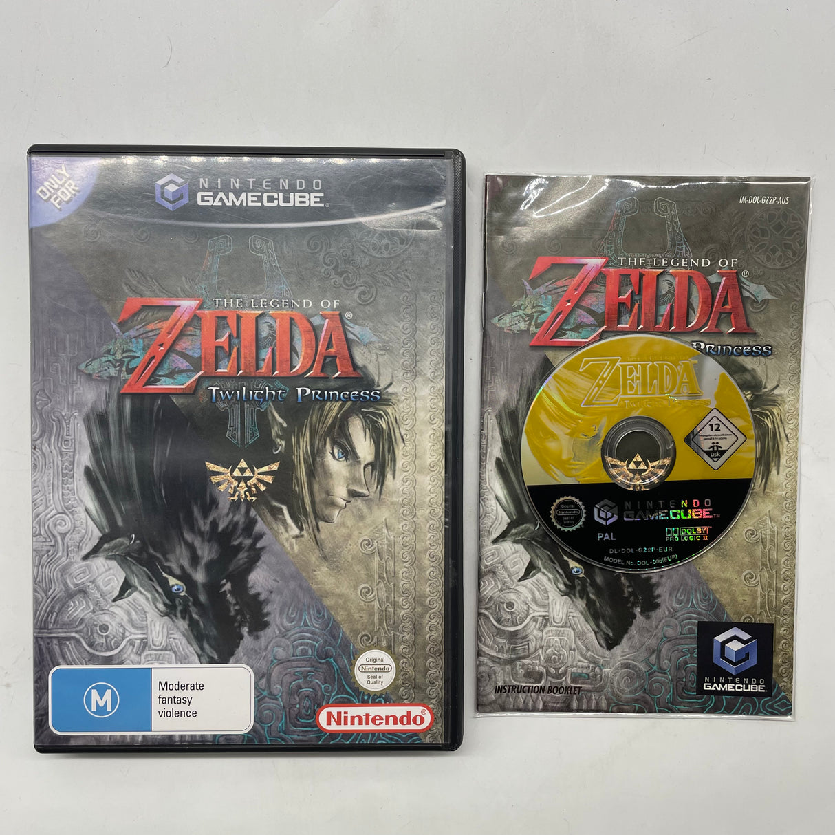 The Legend of Zelda Twilight Princess Nintendo GameCube Wii U PAL