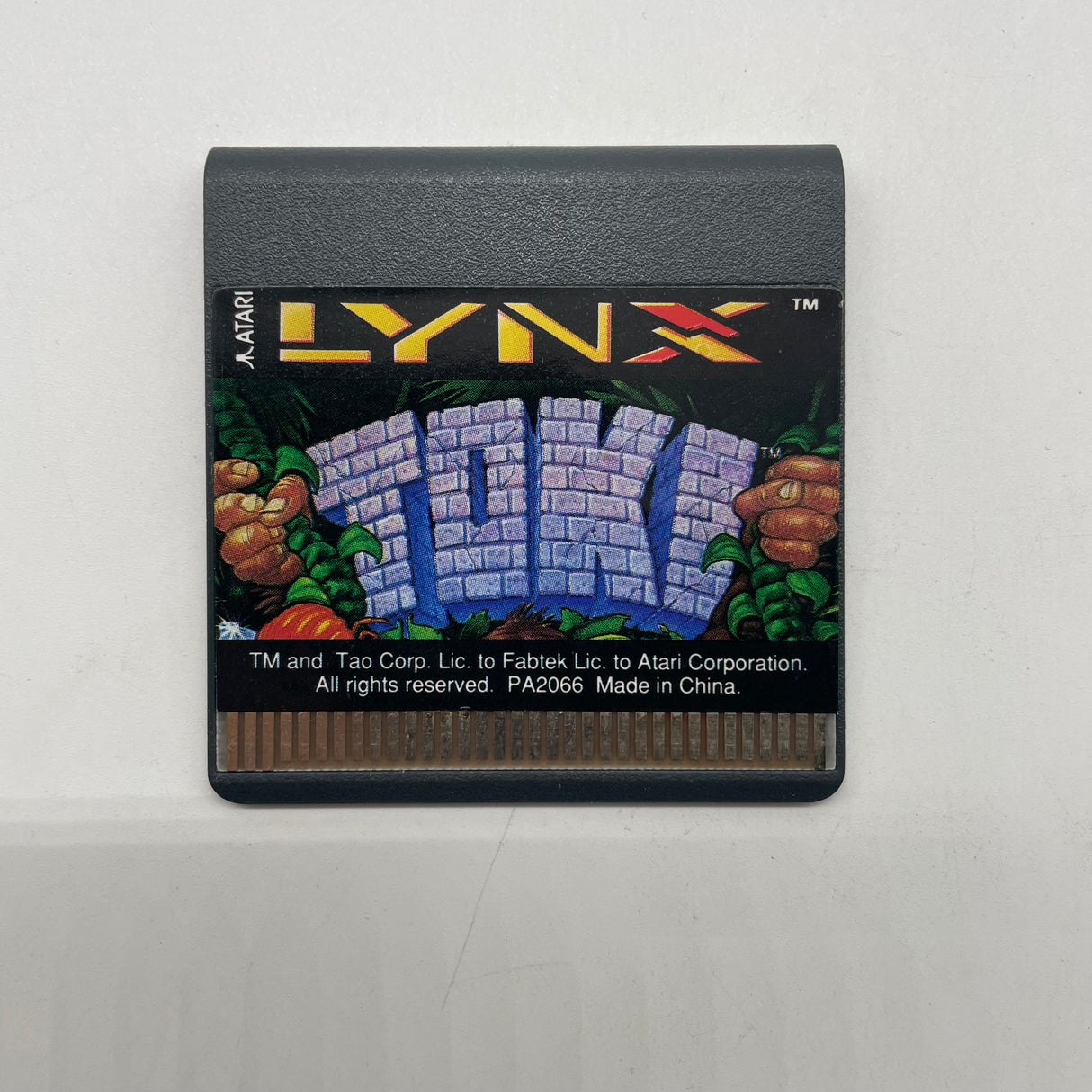 Toki Atari Lynx Game Cartridge Only PAL