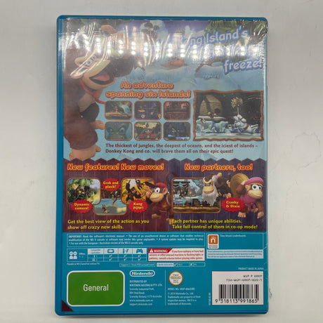 Donkey Kong Country Tropical Freeze Wii U Game Brand New Sealed PAL Aus Rating