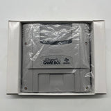 Super Game Boy SNES Accessory Boxed Complete with Manuals Super Nintendo Entertainment System Box