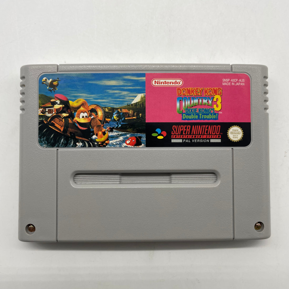 Donkey Kong Country 3 Dixie Kong’s Double Trouble Super Nintendo Entertainment System SNES Game Boxed Complete