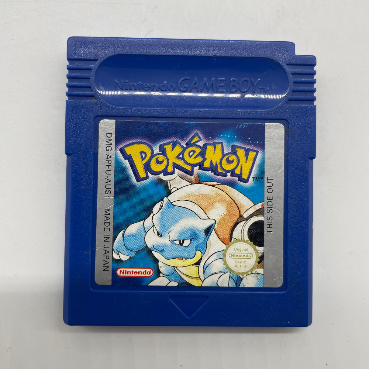 Pokémon Blue Nintendo Gameboy Original Game Cartridge New Save Battery