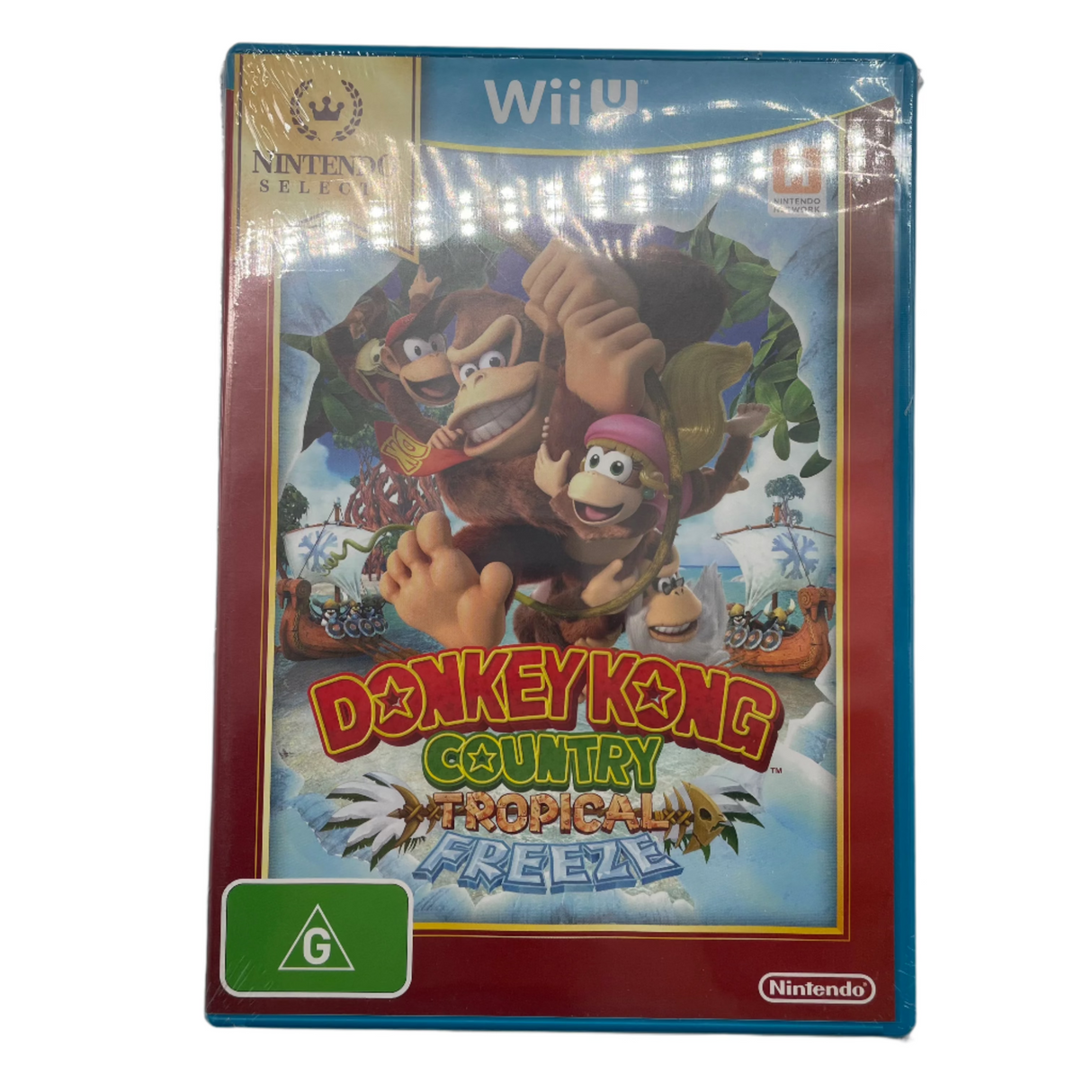 Donkey Kong Country Tropical Freeze Wii U Game Brand New Sealed PAL Aus Rating