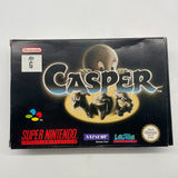 Casper Super Nintendo Entertainment System SNES Game + Manual Complete Boxed