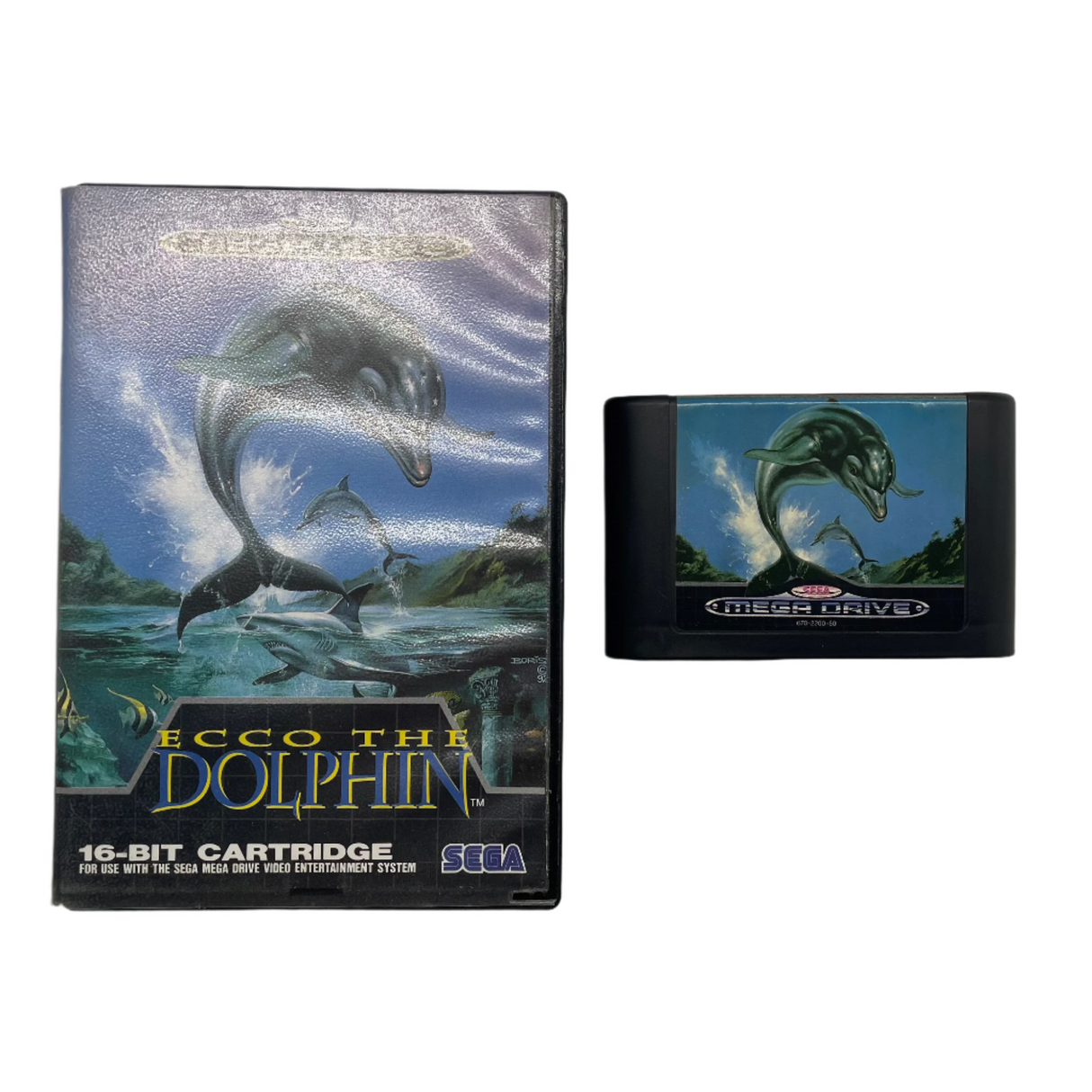 Ecco The Dolphin Sega Mega Drive Game PAL