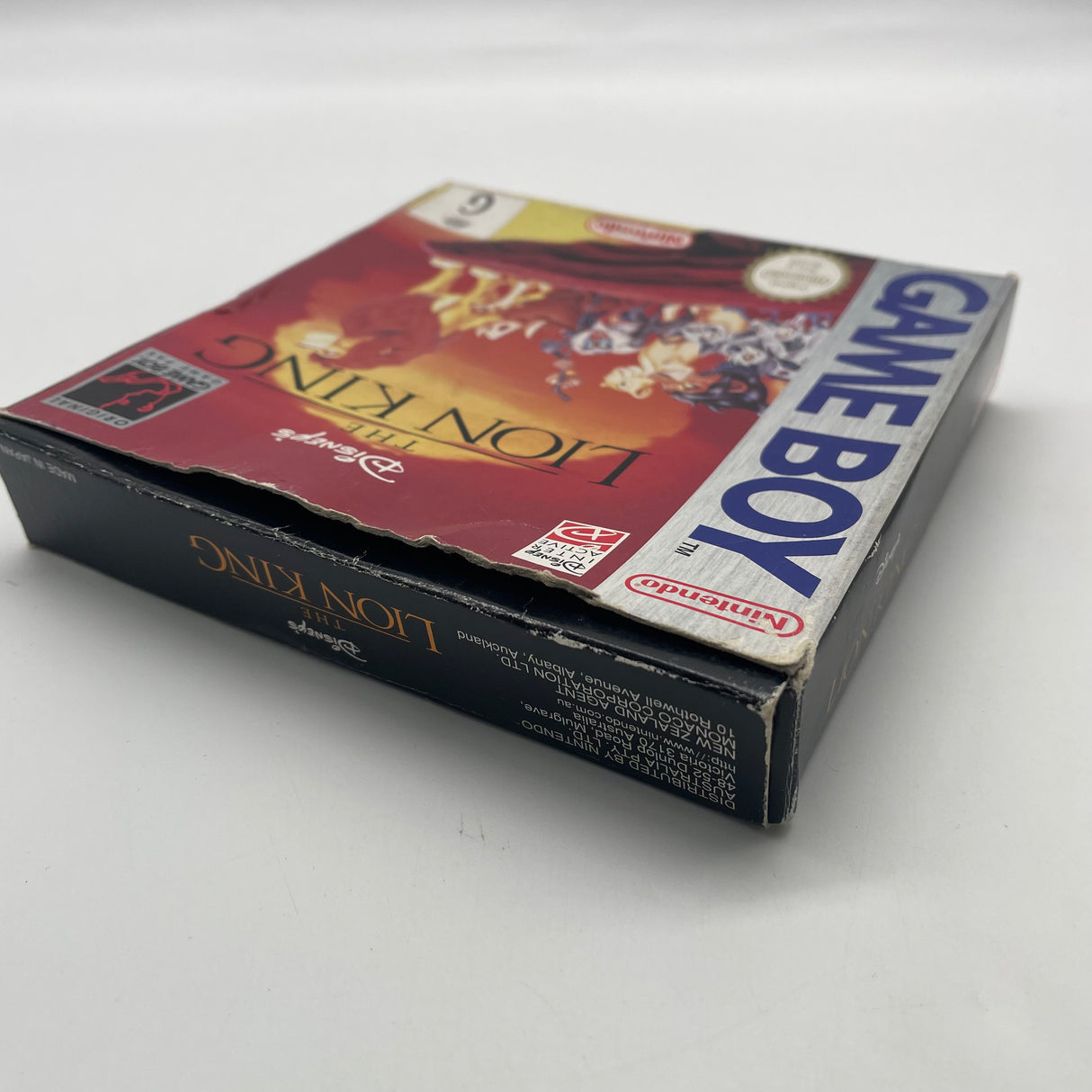 The Lion King Game Boy Game Complete Boxed with Manual and Inserts PAL