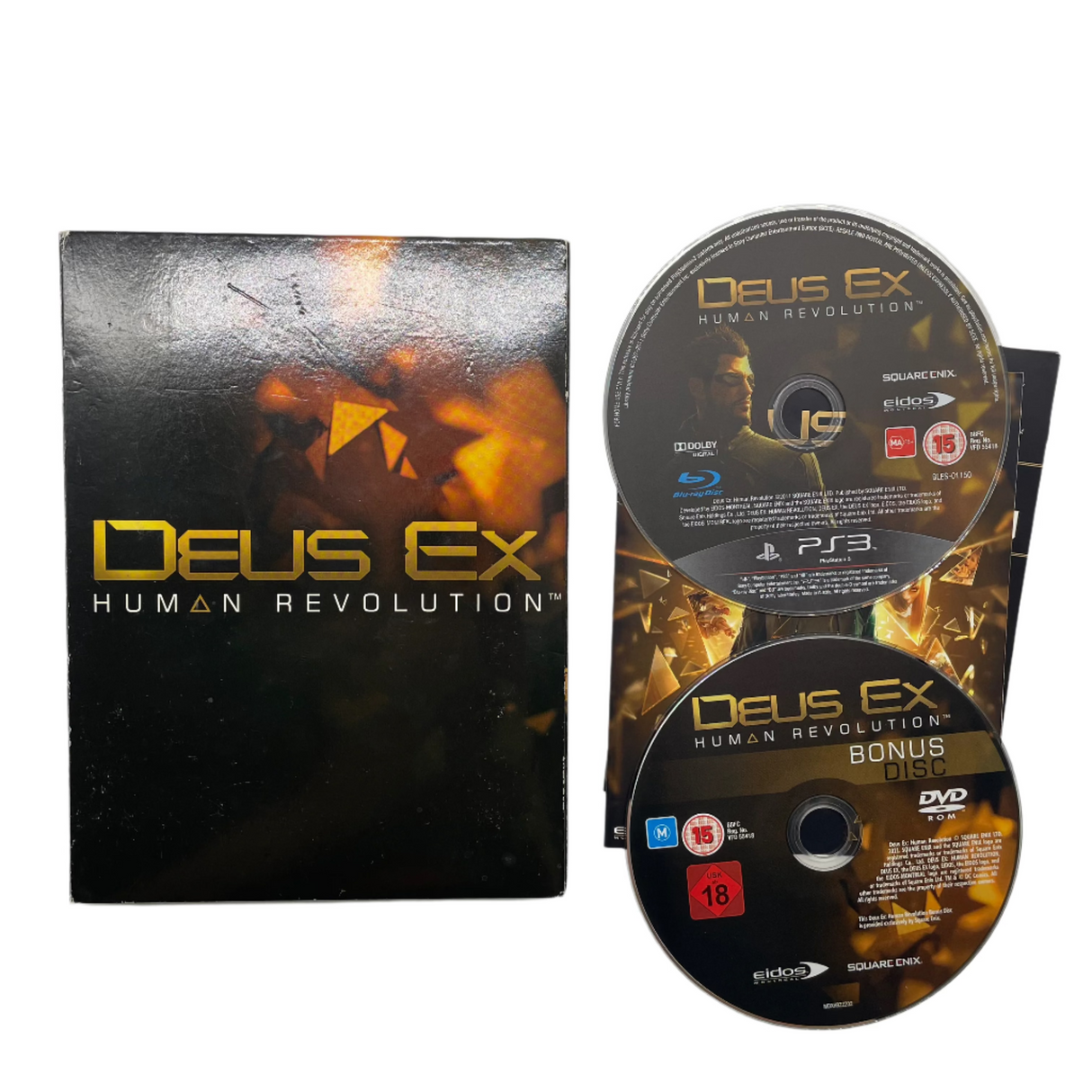 Deus Ex Human Revolution Augmented Edition PlayStation 3 PS3 Game PAL Complete