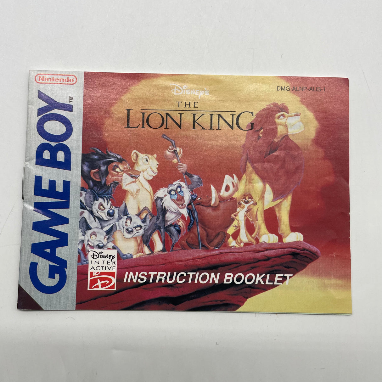 The Lion King Game Boy Game Complete Boxed with Manual and Inserts PAL