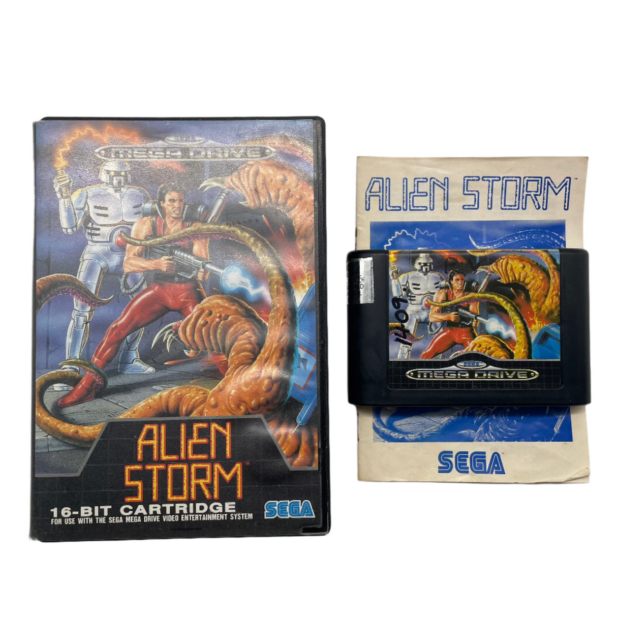 Alien Storm Sega Mega Drive Game PAL