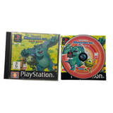 Monsters Inc. Scare Island PlayStation 1 PS1 Game Game + Manual