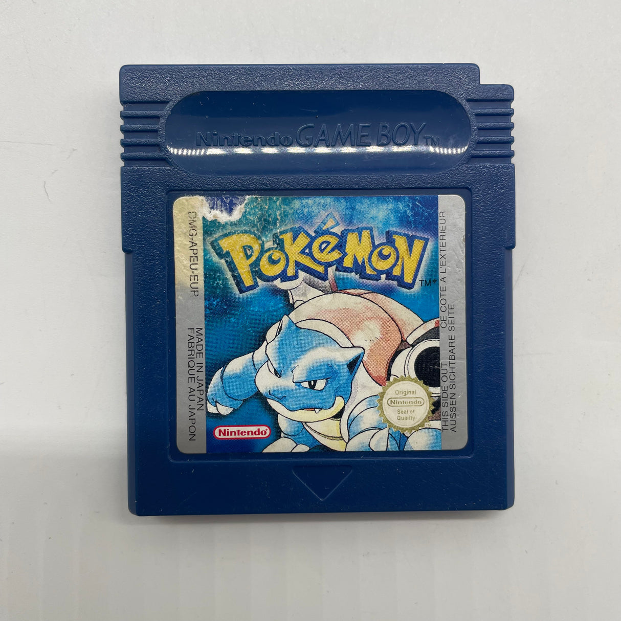 Pokémon Blue Nintendo Gameboy Original Game Cartridge New Save Battery