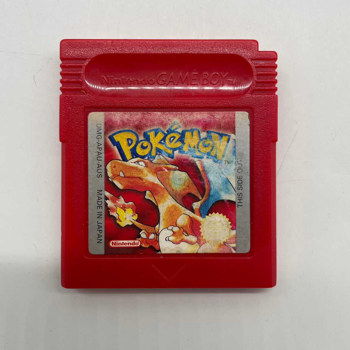 Pokémon Red Version Nintendo Gameboy Original Game Cartridge New Save Battery