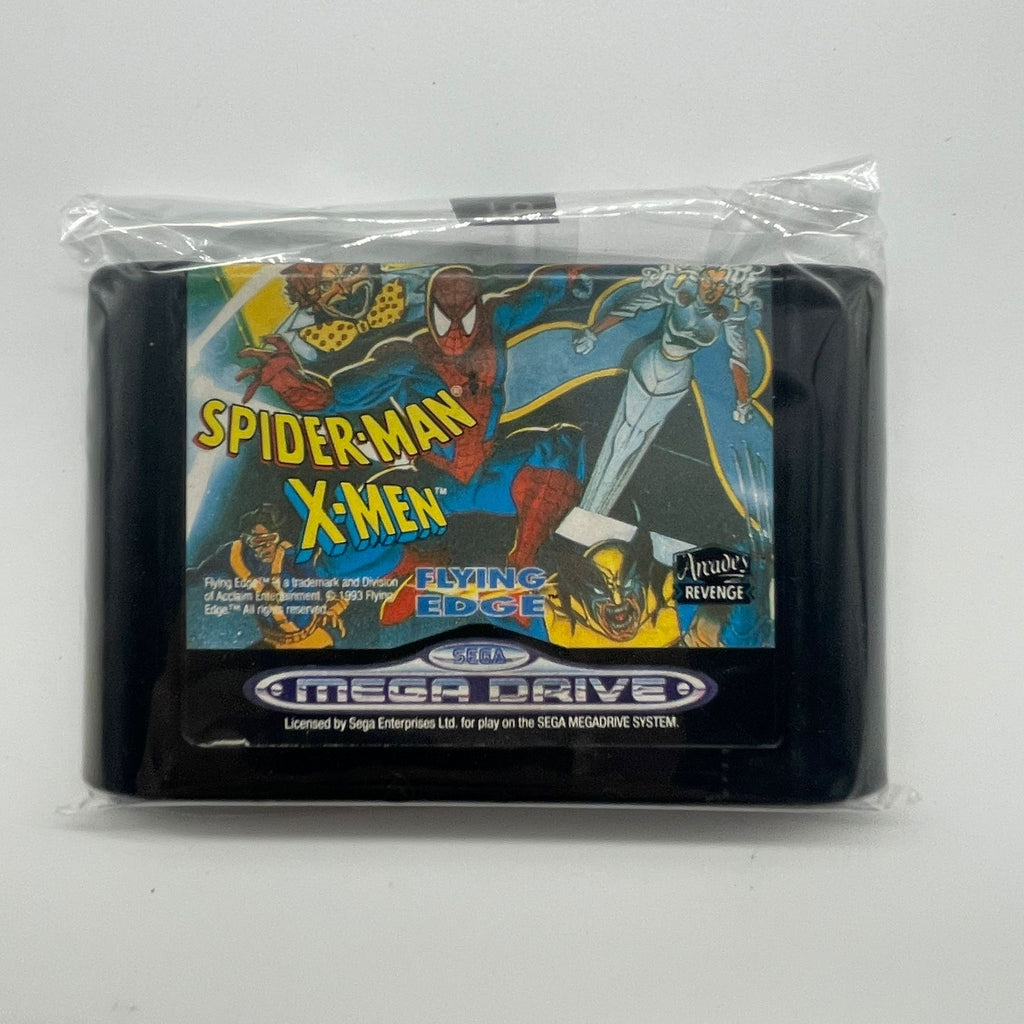 Spider Man X-Men Sega Mega Drive Game PAL