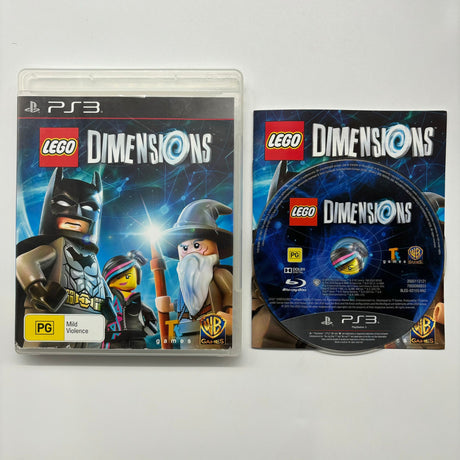 LEGO Dimensions PS3 Playstation 3 Game + Manual - Trippy Trades 